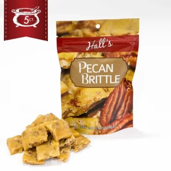 Hall's Pecan Brittle Snack Bags, 3.5 oz (5 count) image {3}