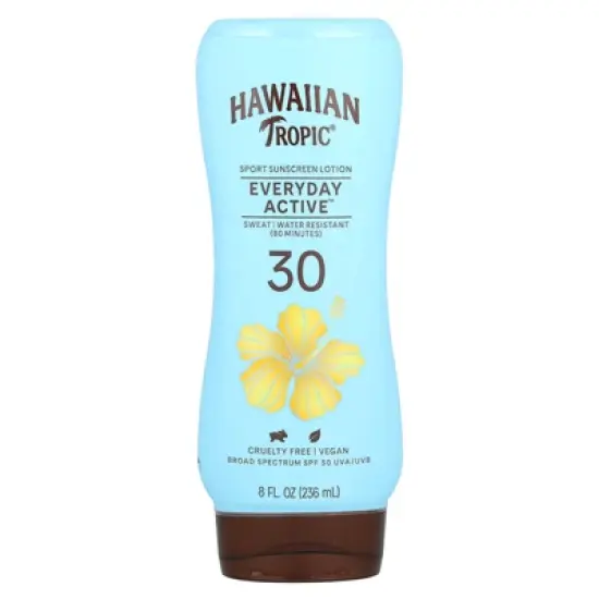 Hawaiian Tropic Sport Sunscreen Lotion, Everyday Active, SPF 30, 8 fl oz (236 ml) image {4}