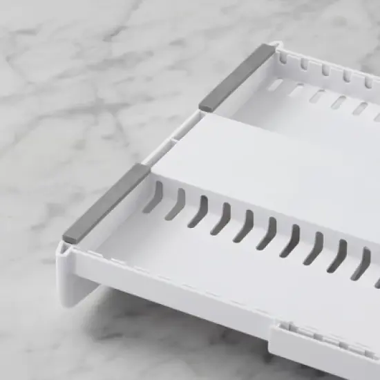 YouCopia StoreMore Expandable Cookware Rack: Non-Slip Kitchen Storage, Multi-Compartment Pot & Pan Organizer image {1}