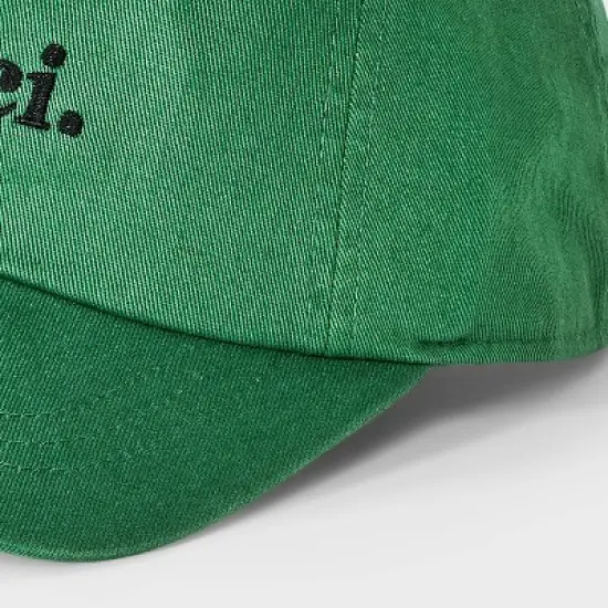 Merci Embroidered Baseball Hat - Universal Thread&trade; Green image {3}