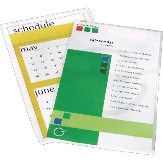 Fellowes Inc Laminating Pouches 3mil Lgl 100/PK Clear 52455 image {3}