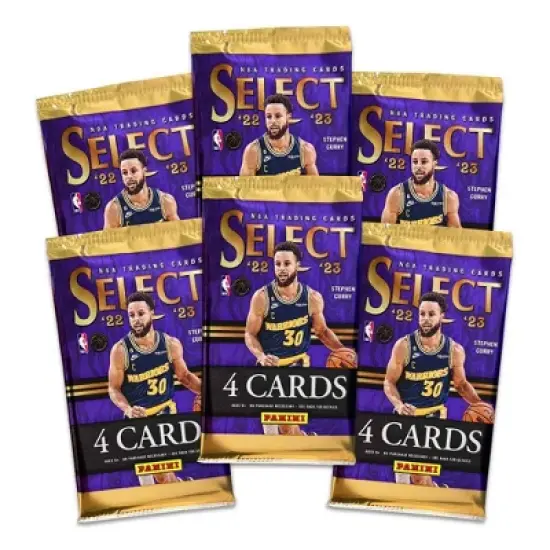 2022-23 Panini NBA Select Basketball Trading Card Blaster Box image {2}