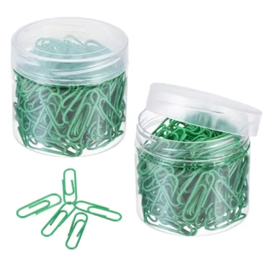 Unique Bargains Small Metal Prevent Tearing Pages Home Office Paper Clip 400 Pcs image {7}