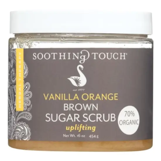 Soothing Touch Vanilla Orange Uplifting Brown Sugar Scrub - 16 oz image {5}