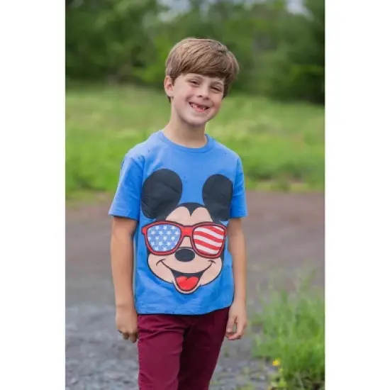 Disney Mickey Mouse T-Shirt Toddler to Big Kid - Valentine's Day, St. Patrick's Day, July 4th, Christmas, Halloween image {1}