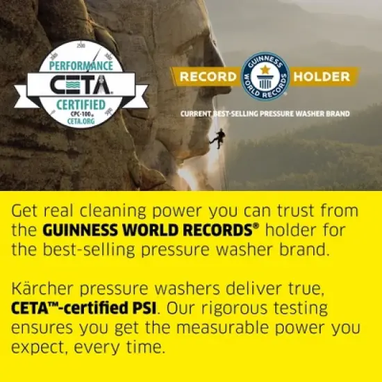 Karcher K2300PS Electric Pressure Washer, 2300 PSI, 1.2 GPM, CETA Certified image {2}