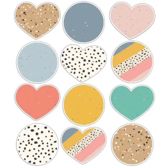Carson Dellosa Education Jumbo Hearts & Dots Cutouts (12 cut -outs) image {5}