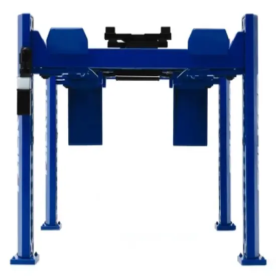 Adjustable Four Post Lift "Falken Tires" Blue for 1/18 Scale Diecast Model Cars by Greenlight image {2}