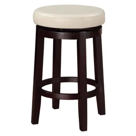 Maya Swivel Backless Counter Height Barstool - Linon image {9}