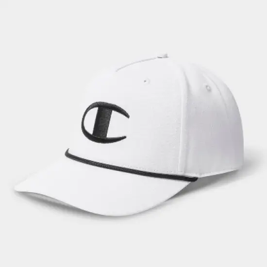 Champion Adult Noah Twill Baseball Hat - White image {3}