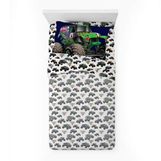 Monster Jam Twin Sheet Set image {5}