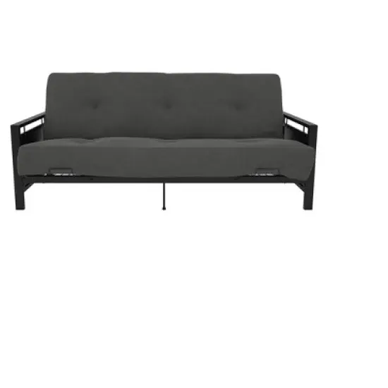 Henley Metal Arm Futon Frame Black Metal - Dorel Home Products image {5}