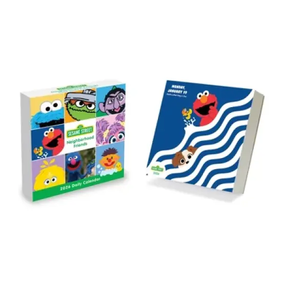 TF Publishing 8.75"x5.5" 2026 Sesame Street Daily Desktop Calendar image {6}
