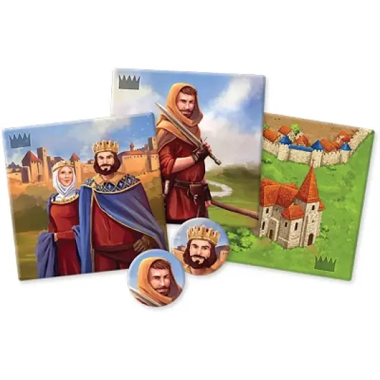 Zman Carcassonne Expansion 6 Ct, King & Robber image {1}