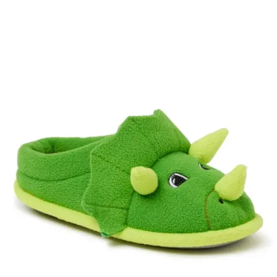 Dearfoams Kid's Peyton Animal Slip On Clog Slippers image {5}