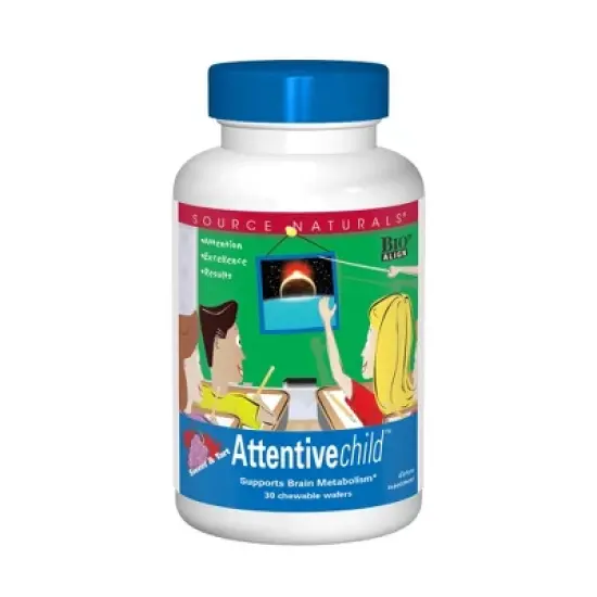 Attentive Child by Source Naturals, Inc.  -  30 Wafers image {3}