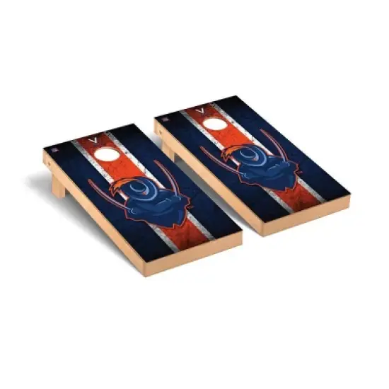 NCAA Virginia Cavaliers Premium Cornhole Board Vintage Version image {1}