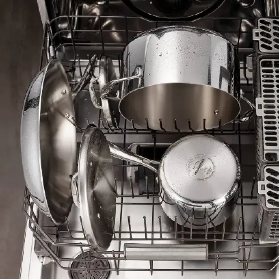 Tramontina Gourmet Tri-Ply Clad 1.5qt Sauce Pan with Lid Silver image {6}