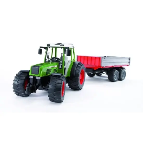 Bruder Fendt 209 S. Farm Tractor with Trailer image {5}
