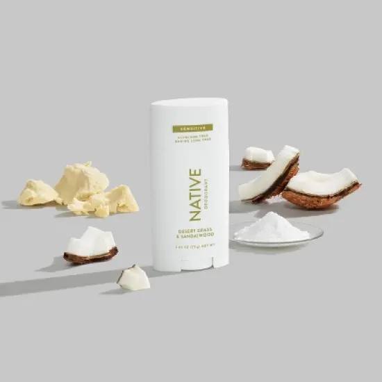 Native Sensitive Skin Deodorant - Desert Grass & Sandalwood - 2.65oz image {3}