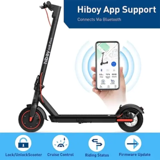 Hiboy S2R Plus Electric Scooter - Black image {8}