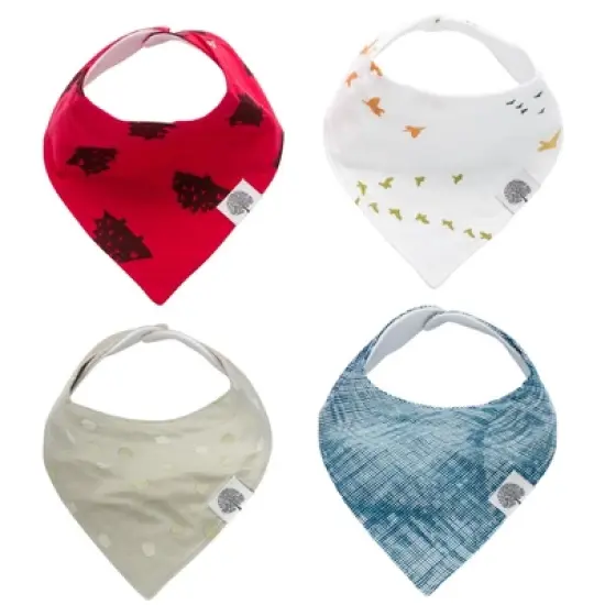 Parker Baby Co. Bandana Drool Bibs 4 Pack image {12}