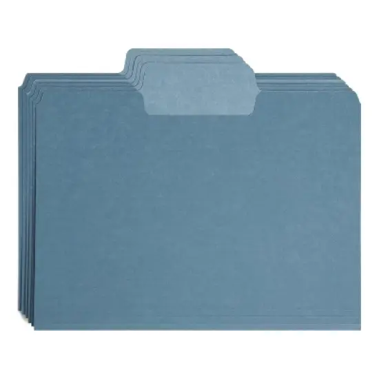 U Brands 24ct Super TabFile Folders - Two Toned image {8}