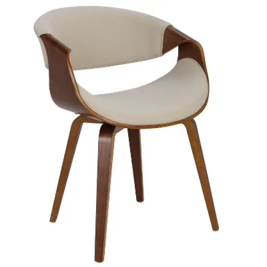 Curvo Mid-Century Modern Dining Accent Chair - LumiSource image {8}