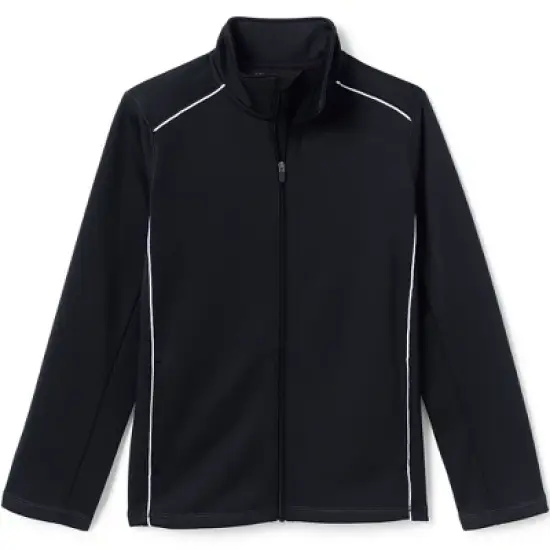 Lands' End School Uniform Kids Active Track Jacket image {2}