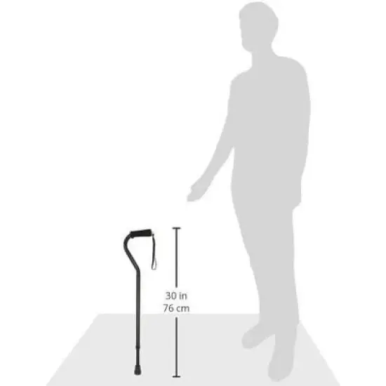 Attop Walking Cane and Walking Stick for Adult Men and Women, FSA Eligible, Lightweight and Adjustable, Ergonomic Hand Grip and Wrist Strap image {7}