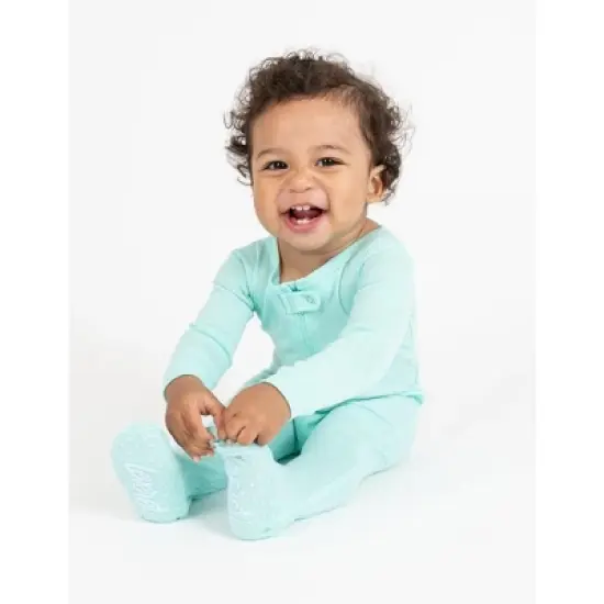 Leveret Toddler Footed Cotton Solid Classic Color Pajamas image {8}