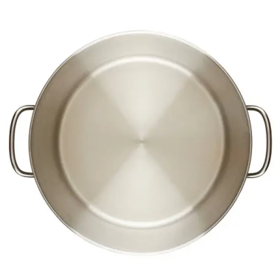 Farberware Classic Series 16qt Stainless Steel Induction Large Stockpot with Lid Silver image {5}