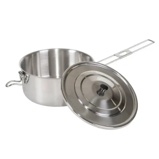 Stansport Solo II Stainless Steel Cook Pot with Copper Bottom - 6" image {12}