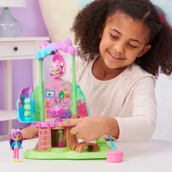Gabby's Dollhouse Transforming Garden Treehouse Playset image {2}