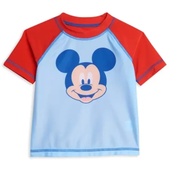 Disney Mickey Mouse Rash Guard and Swim Trunks Outfit Set Infant to Toddler image {3}