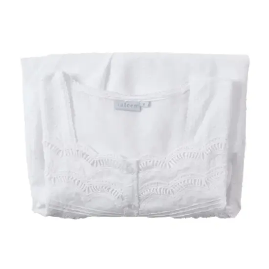 Saro Lifestyle Embroidered Design Nightgown image {2}