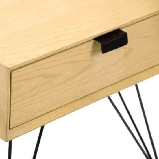 Newell Side Table Natural - Adore Decor image {6}