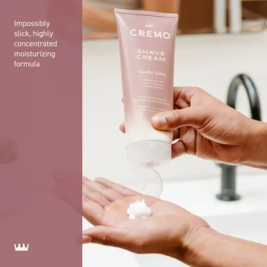 Cremo Shave Cream - Vanilla Tonka - 6 fl oz image {4}
