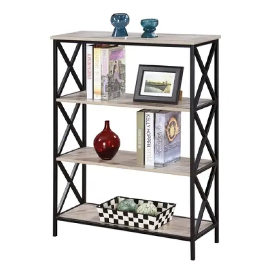 42" Tucson 4 Tier Bookcase - Breighton Home image {2}