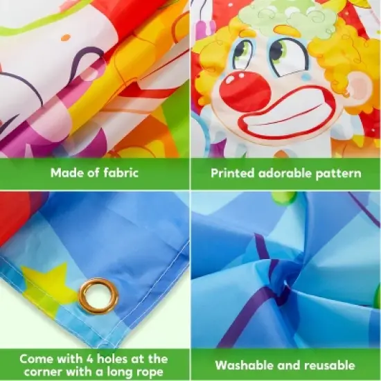 Joyfy 31PCS 3 in 1 Carnival Games Cornhole Set with Ring Toss/Bean Bags/Cones for Kids Adults Family Fun Outdoor Indoor Party Yard Lawn Game Play Toy image {3}