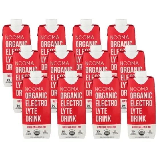 Nooma Organic Watermelon Lime Electrolyte Drink - Case of 12/16.9 oz image {7}