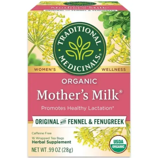 Traditional Medicinals Organic Mother's Milk Herbal Tea - 16ct image {6}