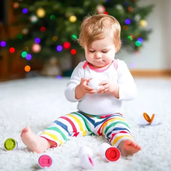 Nothing But Fun Toys Shape Sorting & Matching Egg Playset image {4}