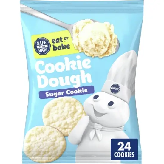 Pillsbury Sugar Cookie Cookie Dough - 16oz/24ct image {7}