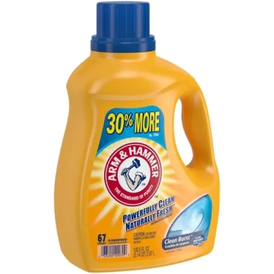 Arm & Hammer Clean Burst Liquid Laundry Detergent image {3}