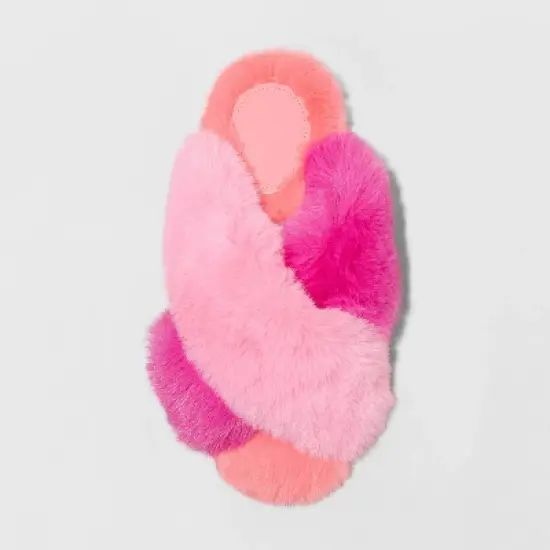 Women's Paris Crossband Faux Fur Slippers - Stars Above&trade; image {2}