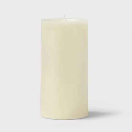 4" x 8" LED Pillar Cream - Threshold&trade; image {2}