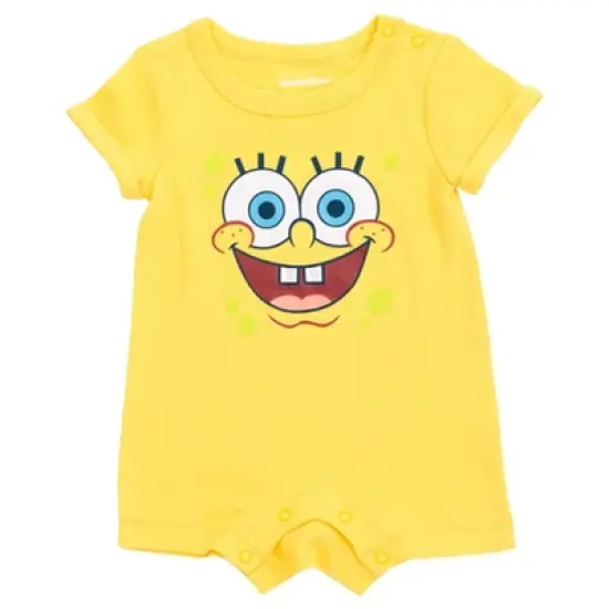 SpongeBob SquarePants Baby Romper and Hat Newborn to Infant  image {2}