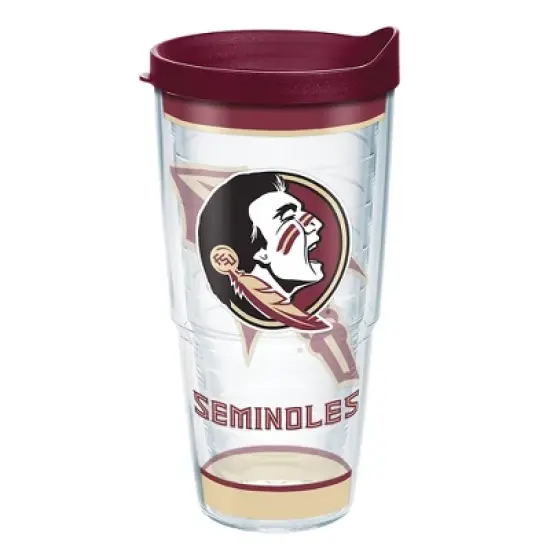 NCAA Florida State Seminoles Tradition Classic Tumbler with Lid - 24oz image {2}