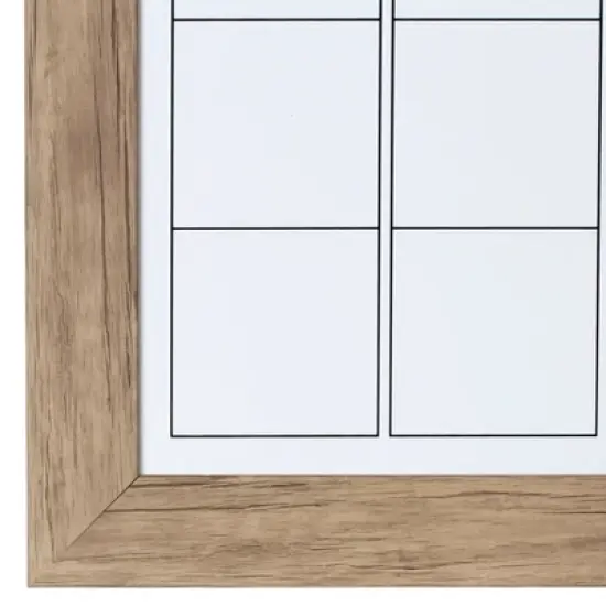 DesignOvation Beatrice Framed Magnetic Dry Erase Monthly Calendar image {5}